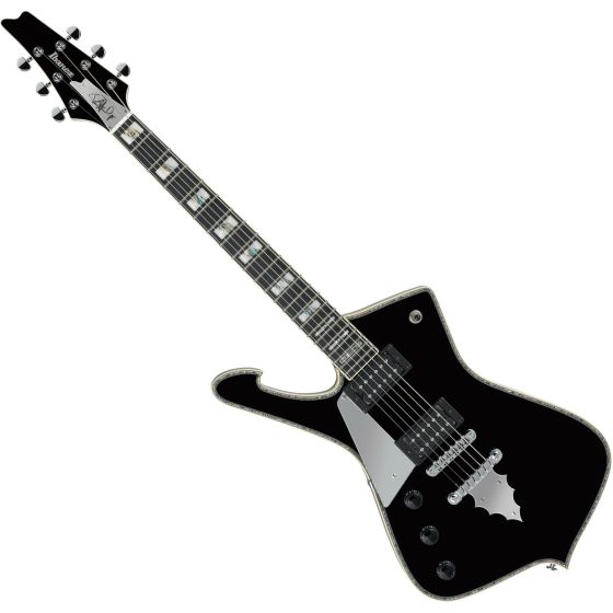 Ibanez PS120L Paul Stanley Left Handed Electric Guitar Black, PS120LBK