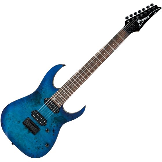 Ibanez RG7421PB Electric Guitar Sapphire Blue Flat, RG7421PBSBF