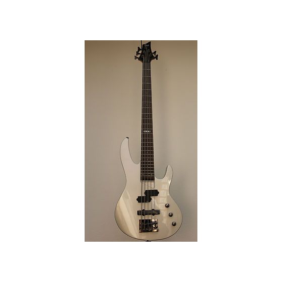 ESP LTD B-55 B55 Bass Guitar Rare Color PreProduction/Sample Metalic Silver, LB55MS