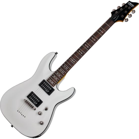 Schecter Omen-6 Electric Guitar In Vintage White Finish, 2061