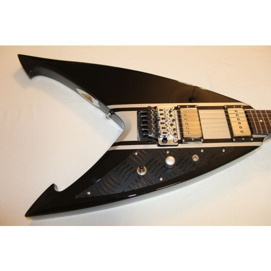 ESP LTD George Lynch Super V GL-600 Special Edition Sample/Prototype Electric Guitar, LGL600VSEBLK