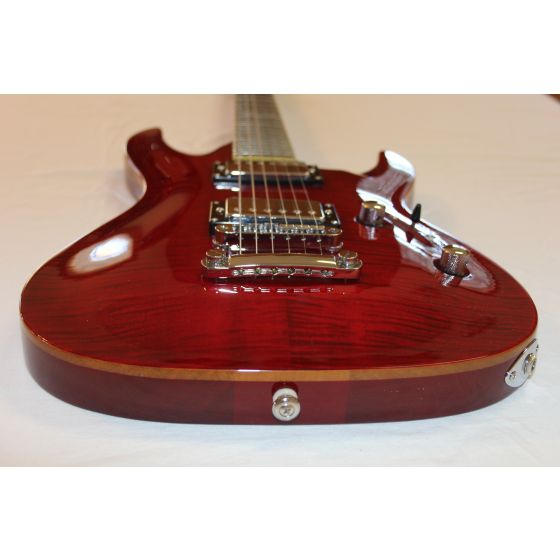 ESP LTD H-250 See Thru Red Sample/Prototype Electric Guitar, LH250STR