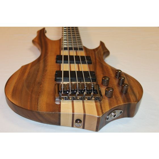 ESP LTD F-5 Walnut Sample/Prototype Bass Guitar, LF5W