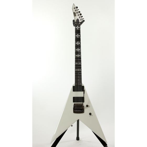 ESP NV Standard Series Snow White Electric Guitar B-Stock 3513 w/ case, ENVSTDSW