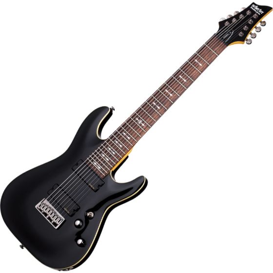 Schecter Omen-8 Electric Guitar in Gloss Black Finish, 2072