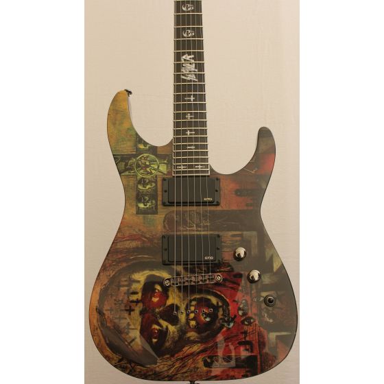 ESP LTD Slayer 2013 Seasons in the Abyss Jeff Hanneman Graphic Series Electric Guitar, LSLAYER2013