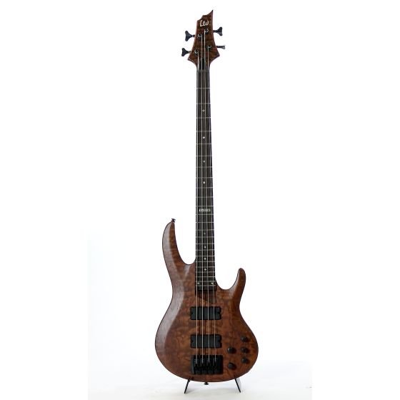 ESP LTD B-334 SBRN Stained Brown Sample/Prototype Electric Bass Guitar 1805, LB334SBRN