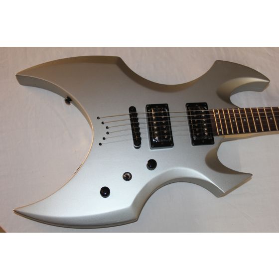 ESP LTD AX-50 Silver Satin Electric Guitar Sample/Prototype, LAX50SS