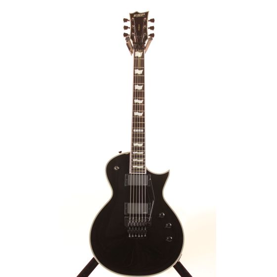 ESP Eclipse-II FR Black with Case Electric Guitar, EECLSTDFRBLK