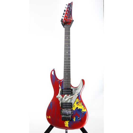 Dean Guitars 6 String ZX Quilt Maple Electric Guitar, Trans
