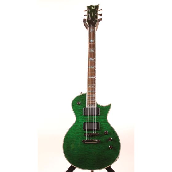 ESP LTD EC-1000 See Thru Green 2008 Electric Guitar, LEC1000STG