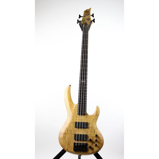 ESP LTD B-414SM Spalted Maple Top Sample/Prototype Bass Guitar, LB414SMNS