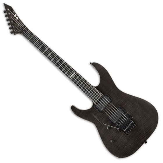 ESP E-II M-II FM STBLK LH Flamed Maple See-Thru Black Left Handed, EIIM2FMSTBLKLH