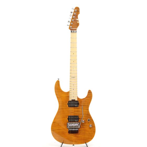 ESP E-II ST-2 MAPLE TE Tiger Eye Floyd Rose Electric Guitar, EIIST2FMMTE