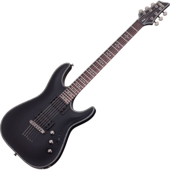 Schecter Hellraiser C-1 P Electric Guitar Satin Black, 1938