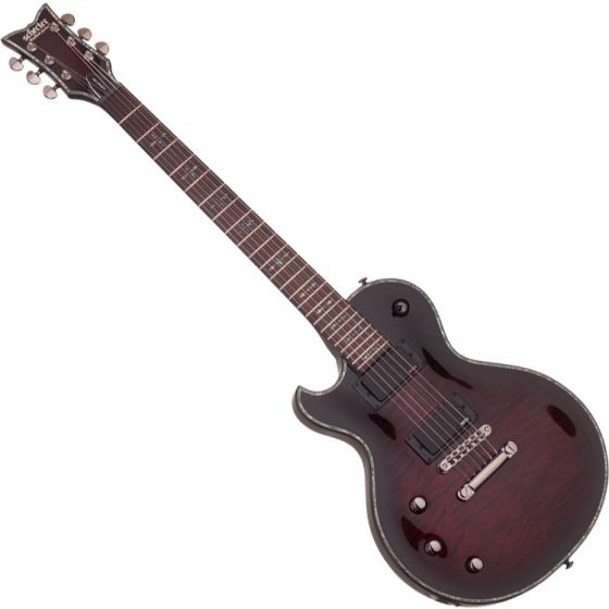 Schecter Hellraiser Solo-II Left-Handed Electric Guitar Black, 1780