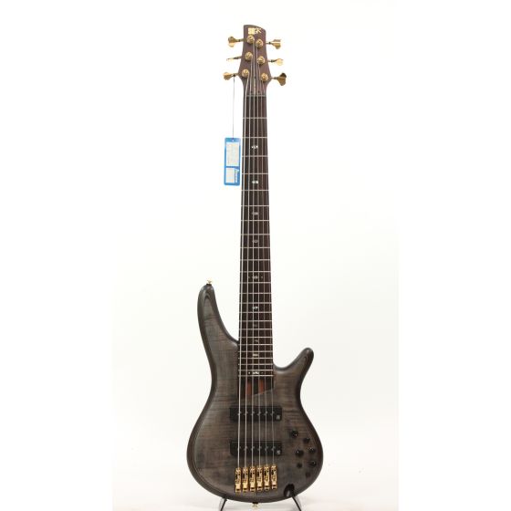 Ibanez SR1406E BIF Black Ice Flat Premium Electric Bass Guitar, SR1406EBIF
