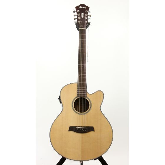 Ibanez AEL108TD NT Natural 8-String Acoustic Electric Guitar, AEL108TDNT
