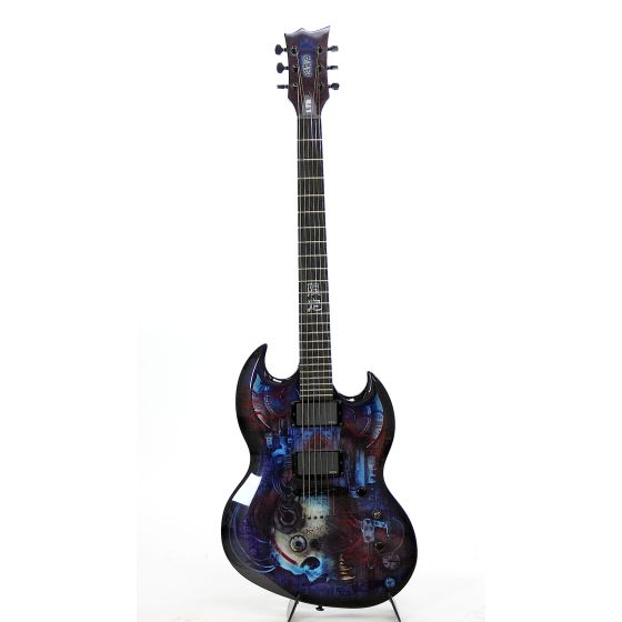 ESP LTD Viper VBT Vampire Biotech Graphics Limited Edition Guitar, LVIPERVBT
