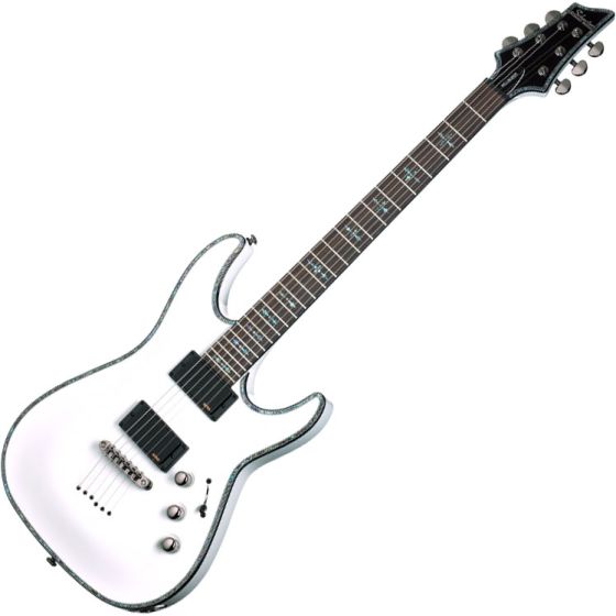 Schecter Hellraiser C-1 Electric Guitar Gloss White, 1808