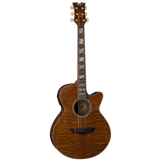 Dean Performer Acoustic Electric Guitar Quilt Mahogany PE QMAH, PE QMAH