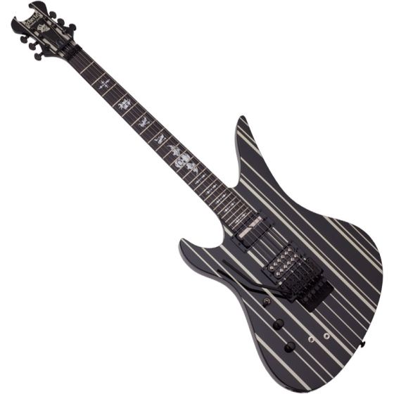 Schecter Synyster Gates Custom-S Left-Handed Electric Guitar in Gloss Finish, 202