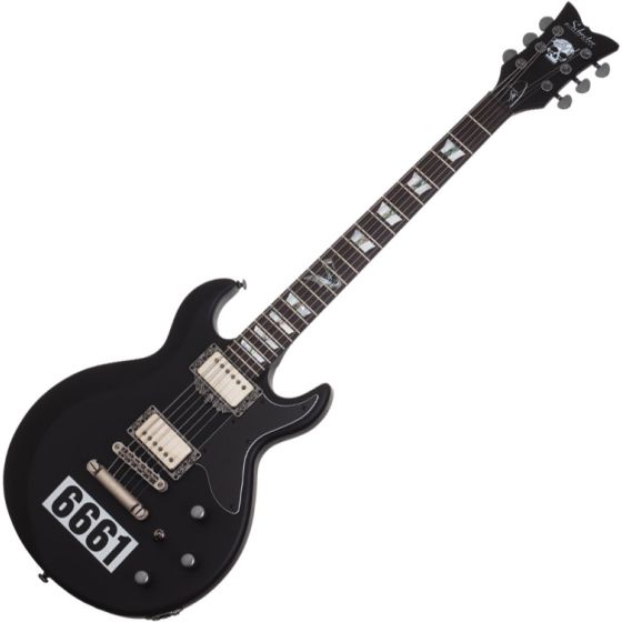 Schecter Signature Zacky Vengeance 6661 Electric Guitar in Satin Black Finish, 207