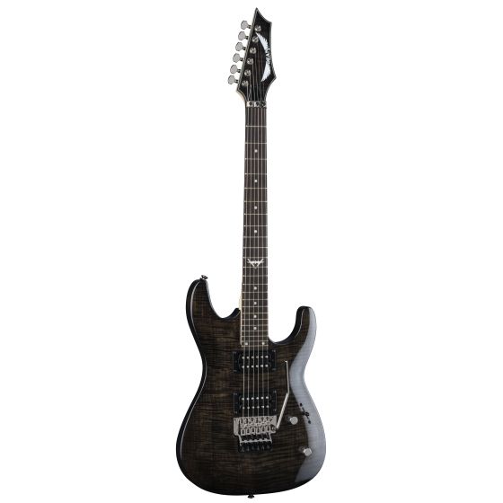 Dean Custom 350 Floyd Trans Black Electric Guitar C350F TBK, C350F TBK