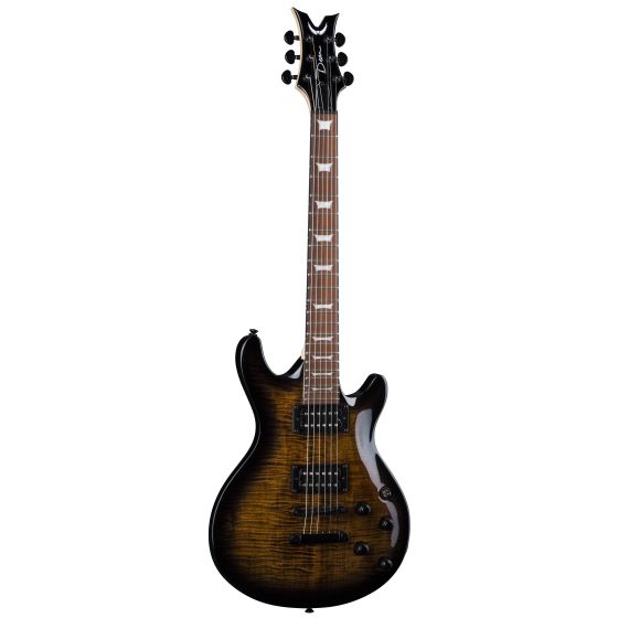 Dean Icon X Flame Top Charcoal Burst Electric Guitar ICONX FM CHB, ICONX FM CHB