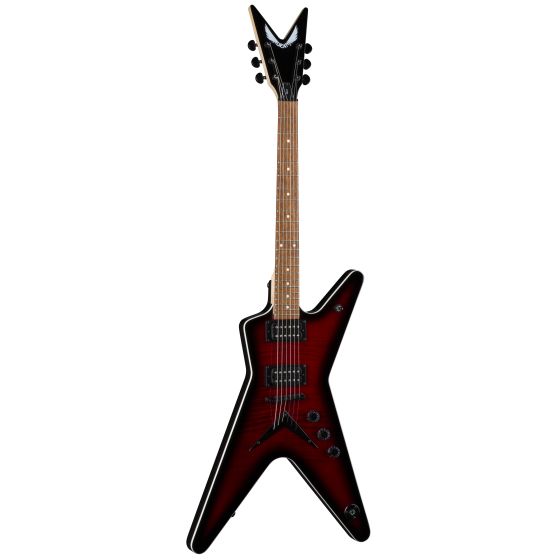 Dean MLX Flame Top Trans Red Electric Guitar MLX FM TRD, MLX FM TRD