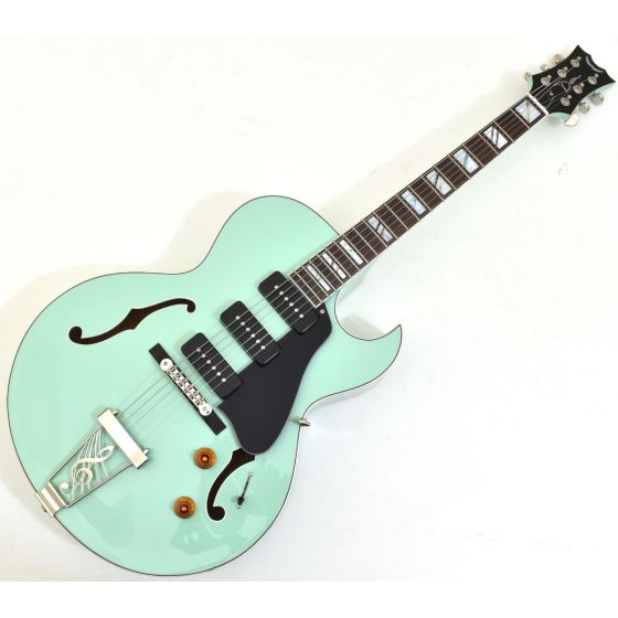 Dean Palomino Hollow Body Electric Guitar Sea Green, PALOMINO SG