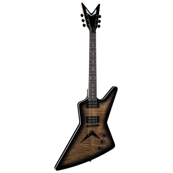 Dean ZX Flame Top Charcoal Burst Electric Guitar ZX FM CHB, ZX FM CHB