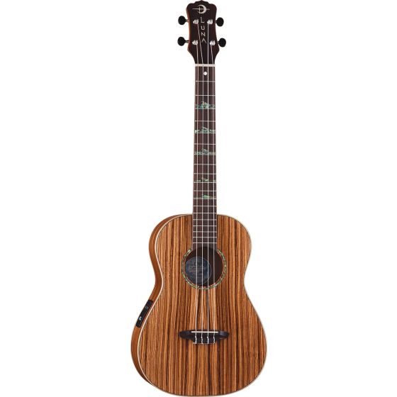 Luna Uke High Tide Zebrawood Baritone UKE HTB ZBR, UKE HTB ZBR