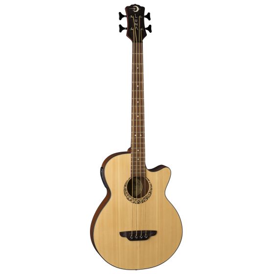 Luna Tribal Acoustic Electric Bass 30 Inch LAB 30 TRIBAL, LAB 30 TRIBAL