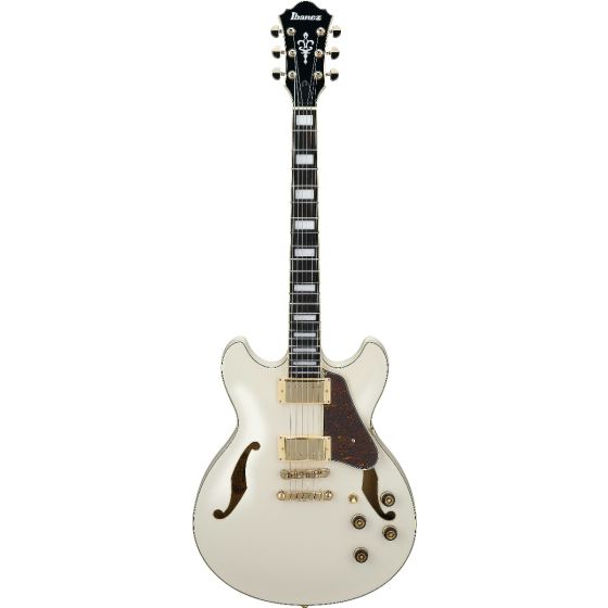 Ibanez AS Artcore Ivory AS73G IV Hollow Body Electric Guitar, AS73GIV