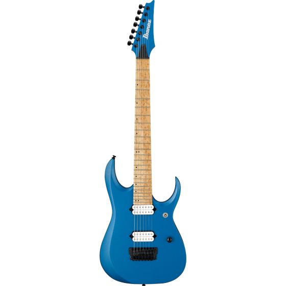 Ibanez RGD Iron Label 7 String Laser Blue Matte RGDIR7MLBM Electric Guitar, RGDIR7MLBM