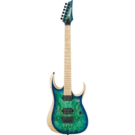 Ibanez RGDIX6MPB SBB RGD Iron Label Surreal Blue Burst Electric Guitar, RGDIX6MPBSBB