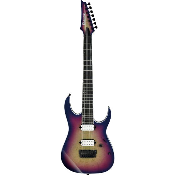 Ibanez RG Iron Label 7 String Northern Lights Burst RGIX7FDLBNLB Electric Guitar, RGIX7FDLBNLB
