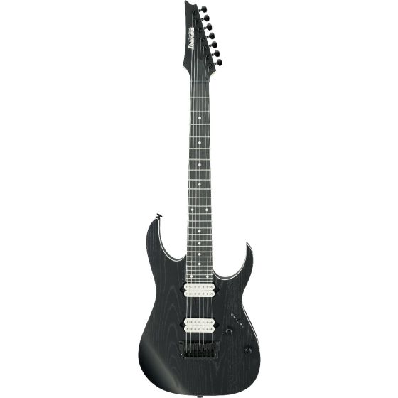 Ibanez RG Prestige RGR752AHBF WK 7 String Weathered Black Electric Guitar w/Case, RGR752AHBFWK