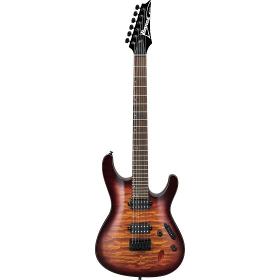 Ibanez S Standard S621QM DEB Dragon Eye Burst Electric Guitar, S621QMDEB