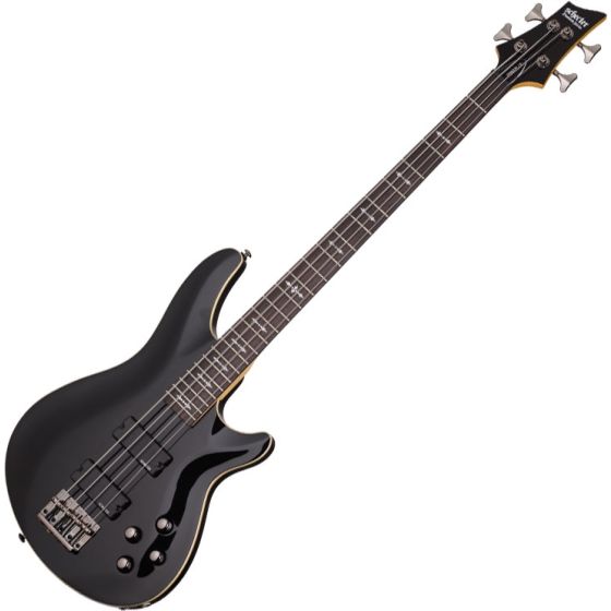 Schecter Omen-4 Electric Bass in Gloss Black Finish, 2090