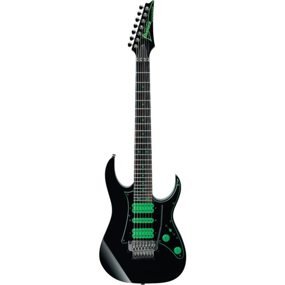 Ibanez Steve Vai Signature 7 String Black UV70P BK Electric Guitar w/Case, UV70PBK