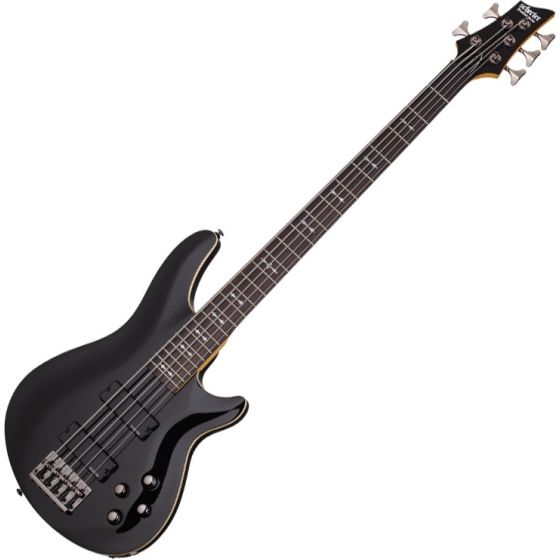 Schecter Omen-5 Electric Bass in Gloss Black Finish, 2093