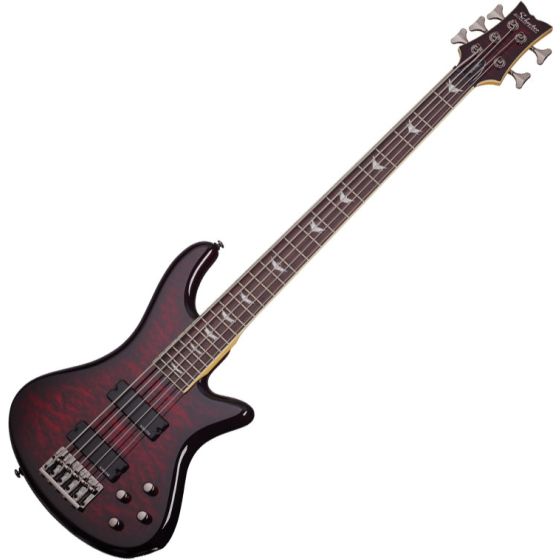 Schecter Stiletto Extreme-5 Electric Bass Black Cherry, 2502