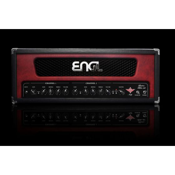 ENGL Amps RETRO E762 50 Watt HEAD (incl. black, red, & white frames), E762