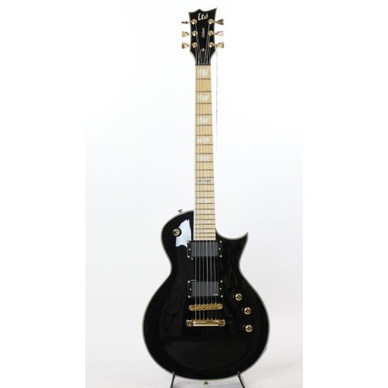 ESP LTD EC-1000T CTM Maple Black B-Stock Electric Guitar, LEC1000TCTMMBLK