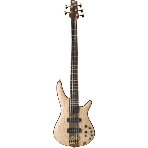 Ibanez SR Premium SR1305 5 String Natural Flat Bass Guitar, SR1305NTF