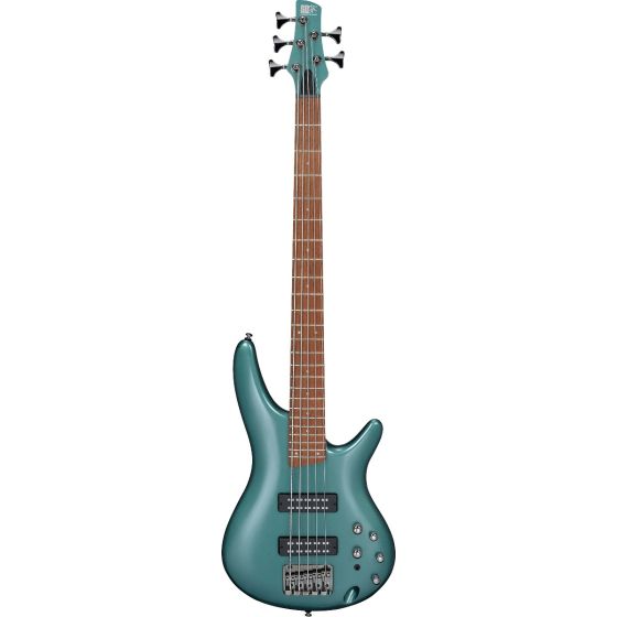 Ibanez SR Standard SR305E 5 String Metallic Sage Green Bass Guitar, SR305EMSG