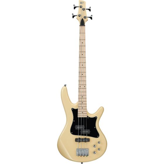 Ibanez SR Mezzo SRMD200K 4 String 32" Medium Scale Vintage White Bass Guitar, SRMD200KVWH