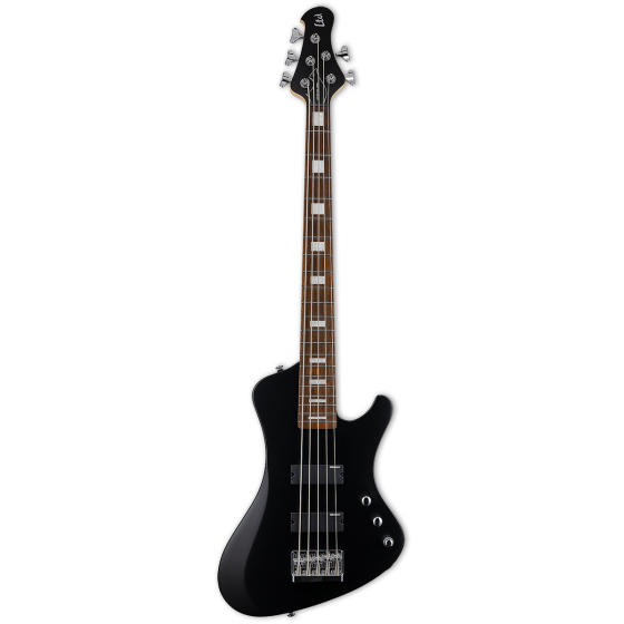 ESP LTD STREAM-205 Black Satin 5 String Bass Guitar, LSTREAM205BLKS